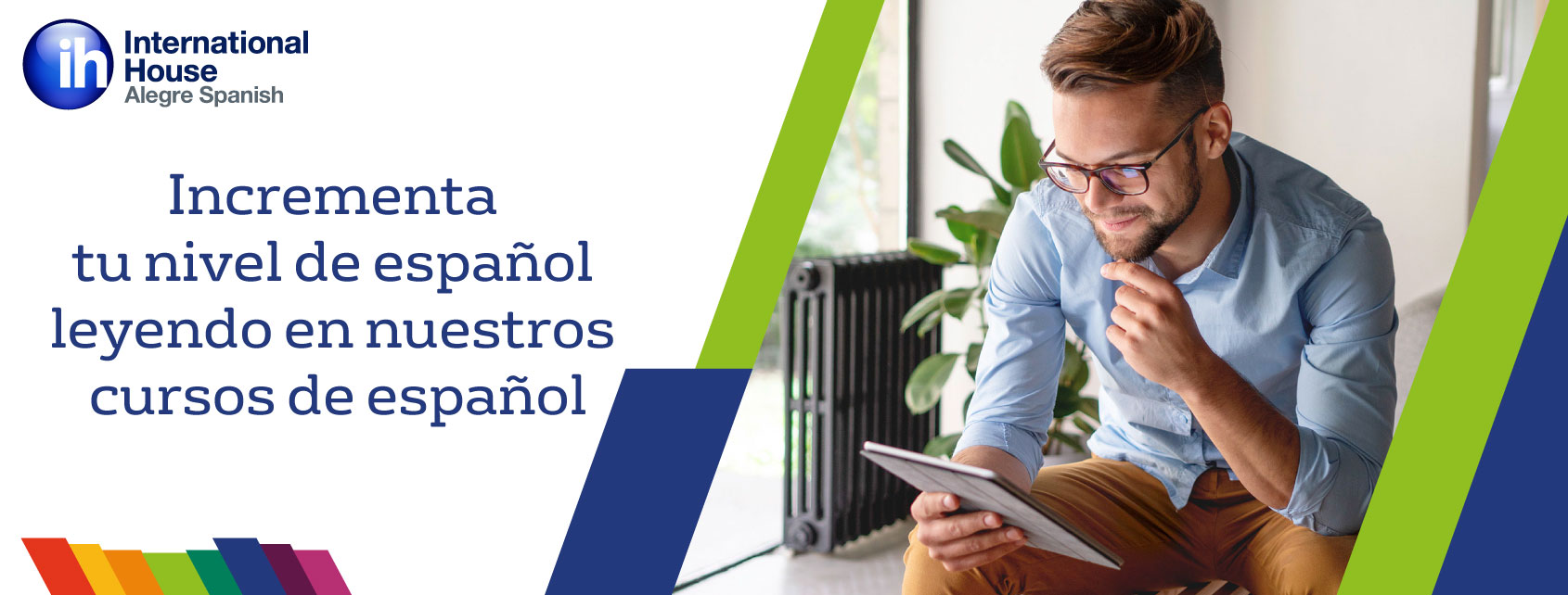 Incrementa tu nivel de español leyendo en nuestros cursos de español